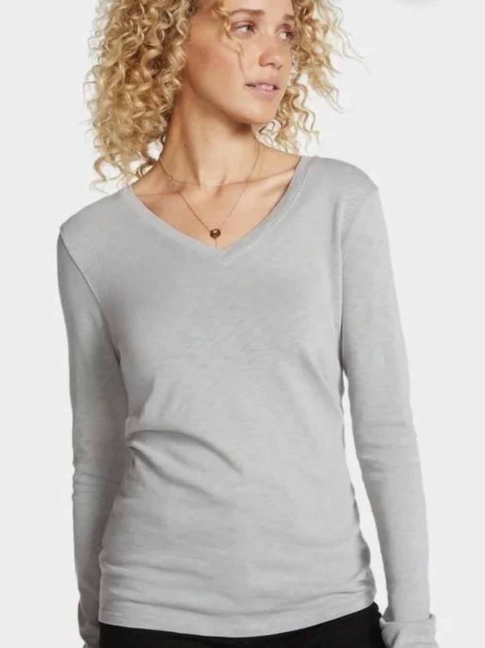 American Giant Supima Cotton Long Sleeve Tee • XS/SM